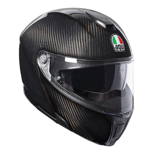 AGV SPORTMODULAR HELMET - GLOSSY CARBON G P WHOLESALE sold by Cully's Yamaha