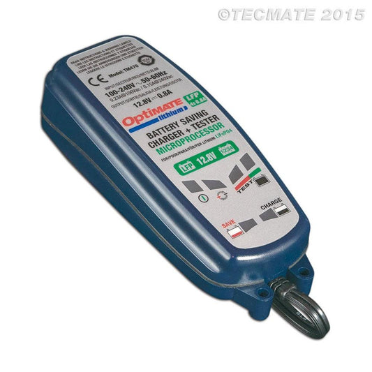 OPTIMATE LITHIUM 0.8A 12V CHARGER A1 ACCESSORY IMPORTS sold by Cully's Yamaha