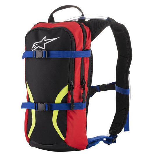 ALPINESTARS IGUANA HYDRO PACK- BLACK/ BLUE/ RED MONZA IMPORTS sold by Cully's Yamaha