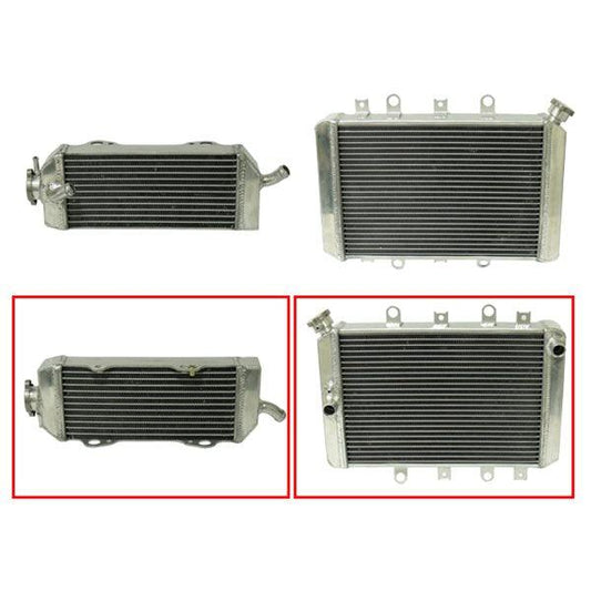 PSYCHIC RADIATORS- Grizzly 700/ Grizzly 550 BIKES & BITS IMPORTERS sold by Cully's Yamaha