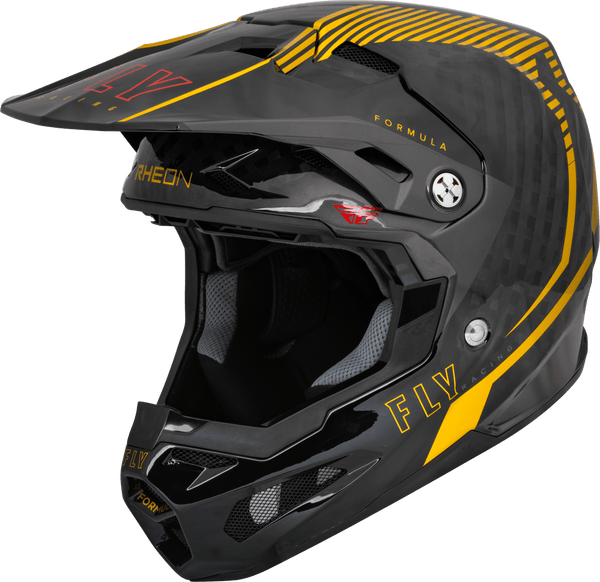 fly motorcycle helmets australia 2024 FORMULA CARBON TRACER HELMET Grip Colour:Orange Okuma ROX-20-CL ROX Standard FXA11