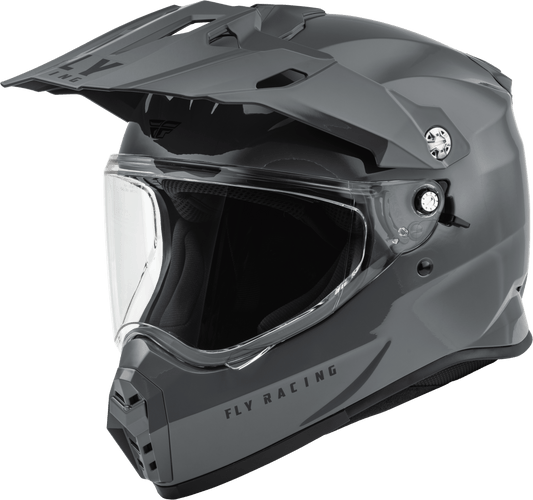 FLY 2023 TREKKER HELMET - GREY MCLEOD ACCESSORIES (P) sold by Cully's Yamaha