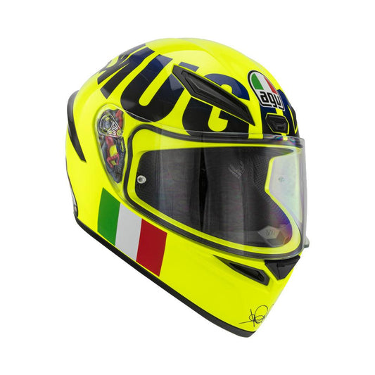 AGV K1 ROSSI MUGELLO 2016 TOP HELMET - FLUO YELLOW G P WHOLESALE sold by Cully's Yamaha