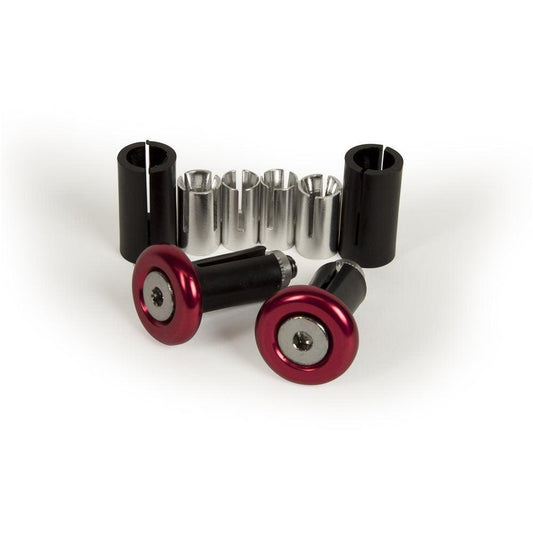 RHK HANDLEBAR ENDS- RED JOHN TITMAN RACING SERVICES sold by Cully's Yamaha