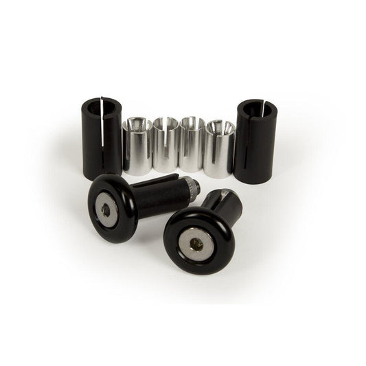 RHK HANDLEBAR ENDS- BLACK JOHN TITMAN RACING SERVICES sold by Cully's Yamaha