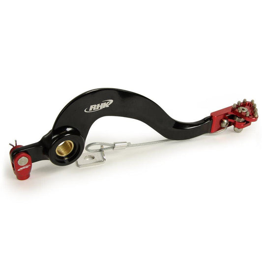 RHK ALLOY BRAKE PEDAL- RED JOHN TITMAN RACING SERVICES sold by Cully's Yamaha