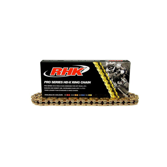 RHK PRO SERIES HD-X RING 520 CHAIN - GOLD JOHN TITMAN RACING SERVICES sold by Cully's Yamaha