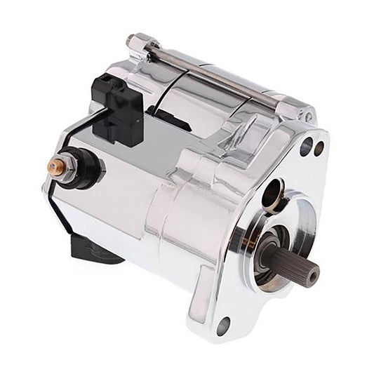 HD 1.7kw Starter \'89-\'05 B/Twin FL + R/King Chrome 80-1004