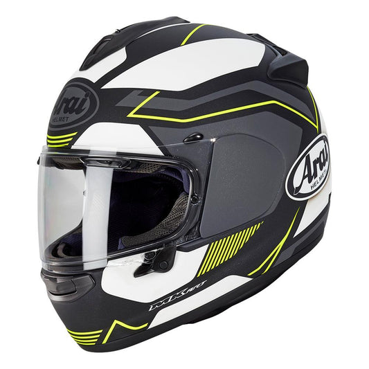 ARAI PROFILE V HELMET - SENSATION FLUO YELLOW CASSONS PTY LTD sold by Cully's Yamaha