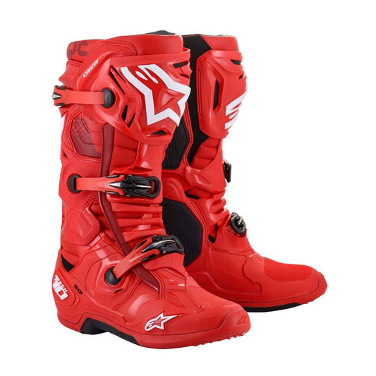 ALPINESTARS TECH 10 BOOTS 2022 - RED MONZA IMPORTS sold by Cully's Yamaha