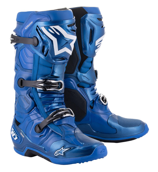 ALPINESTARS 2023 TECH 10 (MY20) BOOTS - BLUE BLACK MONZA IMPORTS sold by Cully's Yamaha