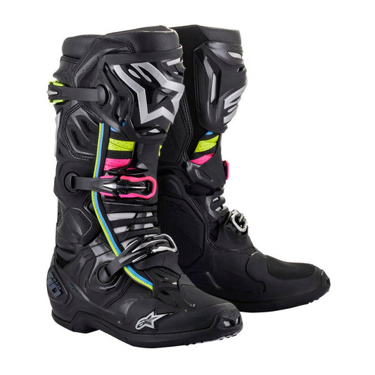 ALPINESTARS TECH 10 SUPERVENTED BOOTS - BLACK/HUE MONZA IMPORTS sold by Cully's Yamaha