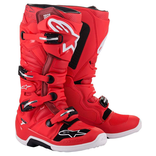 ALPINESTARS TECH 7 BOOTS 2022 - RED MONZA IMPORTS sold by Cully's Yamaha