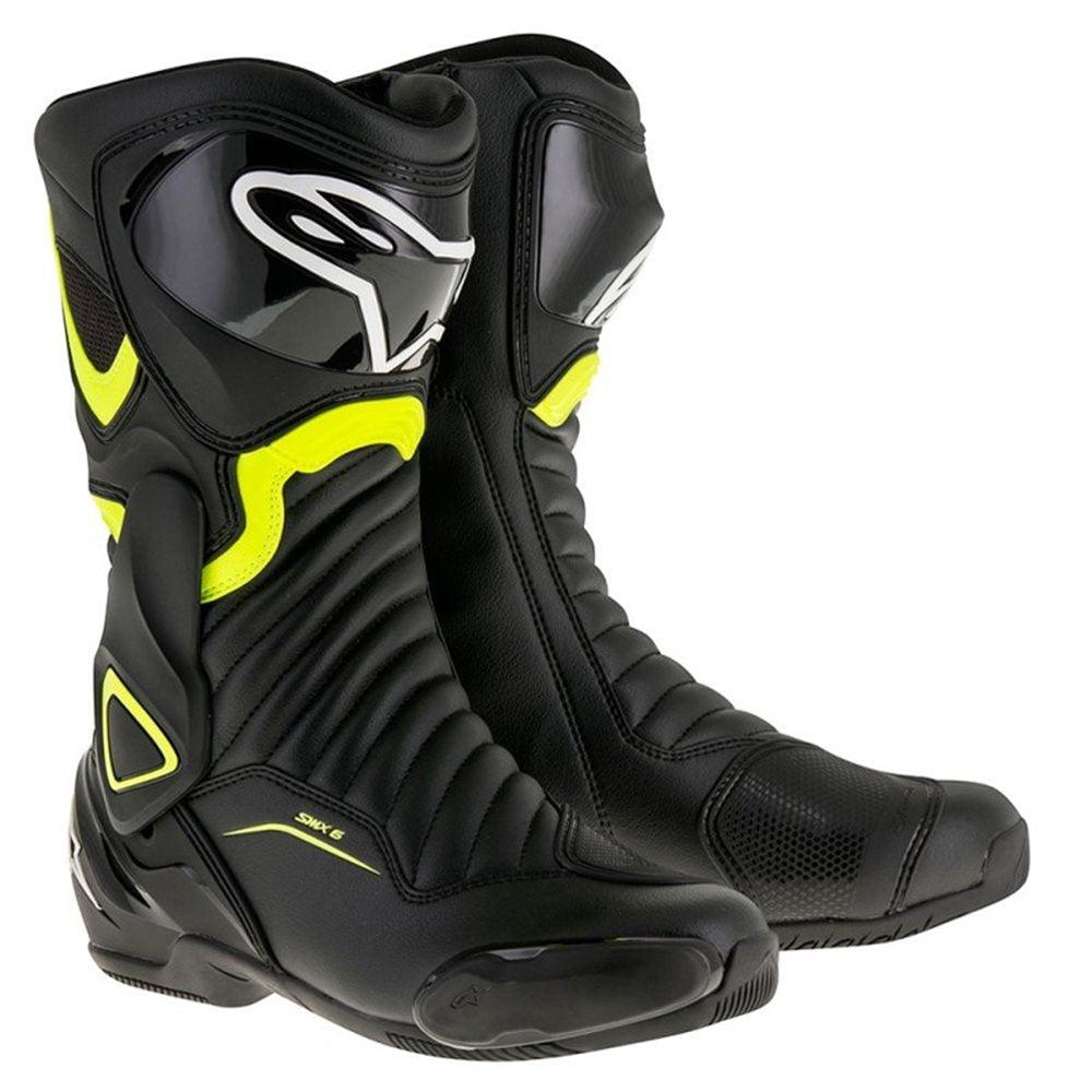 ALPINESTARS SMX 6 V2 BOOTS - BLACK/FLUO YELLOW MONZA IMPORTS sold by Cully's Yamaha