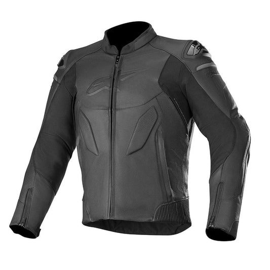 ALPINESTARS CALIBER LEATHER JACKET - BLACK MONZA IMPORTS sold by Cully's Yamaha