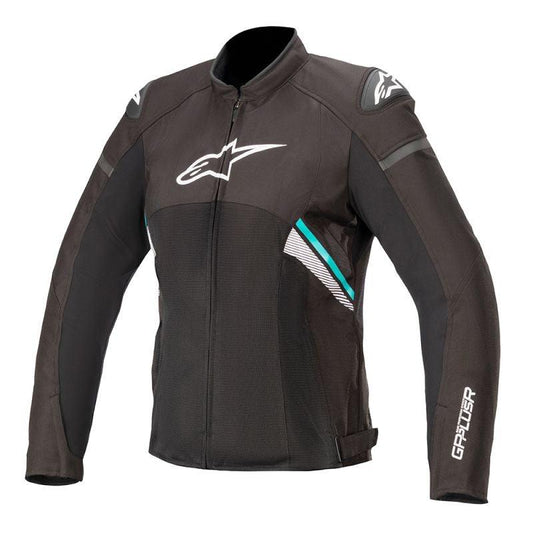 ALPINESTARS WOMEN T GP PLUS R V3 AIR JACKET - BLACK/WHITE/TEAL MONZA IMPORTS sold by Cully's Yamaha