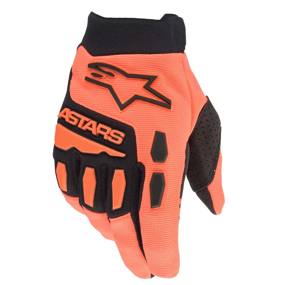 ALPINESTARS FULL BORE GLOVES YOUTH 2022 - ORANGE/BLACK MONZA IMPORTS sold by Cully's Yamaha