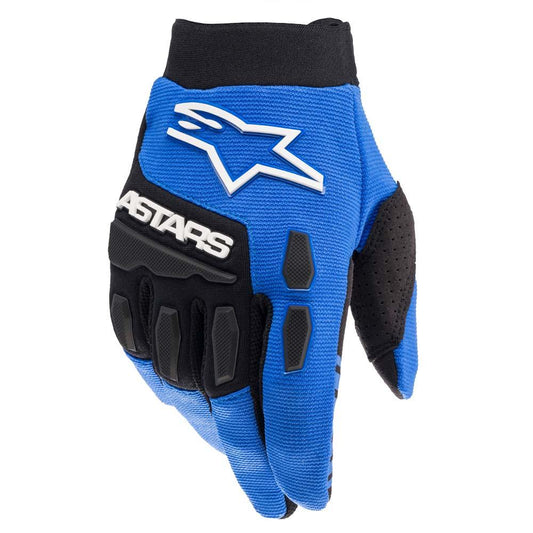 ALPINESTARS FULL BORE GLOVES 2022 - BLUE/BLACK MONZA IMPORTS sold by Cully's Yamaha