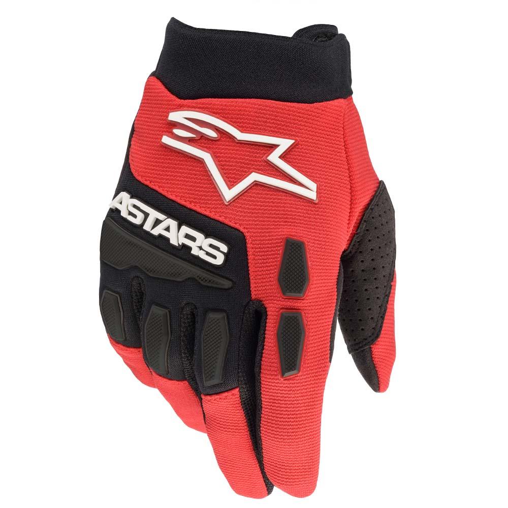 ALPINESTARS FULL BORE GLOVES YOUTH 2022 - BRIGHT RED/BLACK MONZA IMPORTS sold by Cully's Yamaha