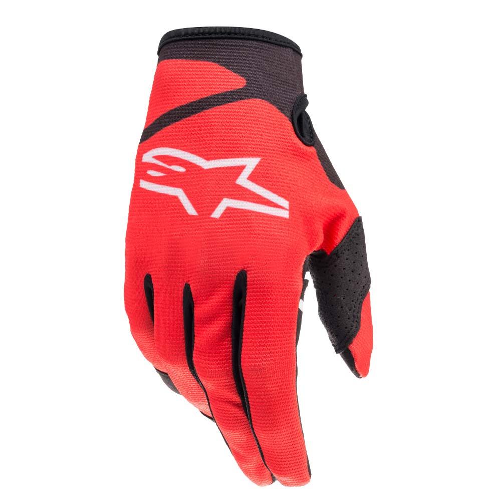 ALPINESTARS RADAR GLOVES 2022 - BRIGHT RED/BLACK MONZA IMPORTS sold by Cully's Yamaha