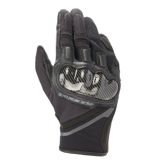 ALPINESTARS CHROME GLOVES - BLACK/TAR/GREY MONZA IMPORTS sold by Cully's Yamaha