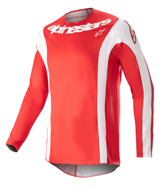 ALPINESTARS 2023 TECHSTAR ARCH JERSEY - MARS RED/WHITE MONZA IMPORTS sold by Cully's Yamaha