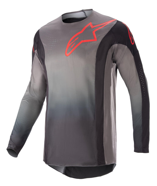 ALPINESTARS 2023 TECHSTAR SEIN JERSEY - BLACK/NEON RED MONZA IMPORTS sold by Cully's Yamaha