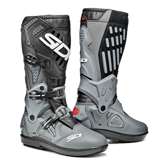 SIDI ATOJO SRS BOOTS - GREY/BLACK MCLEOD ACCESSORIES (P) sold by Cully's Yamaha