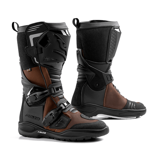 FALCO AVANTOUR 2 BOOTS - BROWN MOTO NATIONAL ACCESSORIES PTY sold by Cully's Yamaha