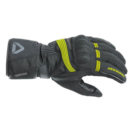 DRIRIDER ADVENTURE 2 GLOVES - BLACK/HI-VIS MCLEOD ACCESSORIES (P) sold by Cully's Yamaha