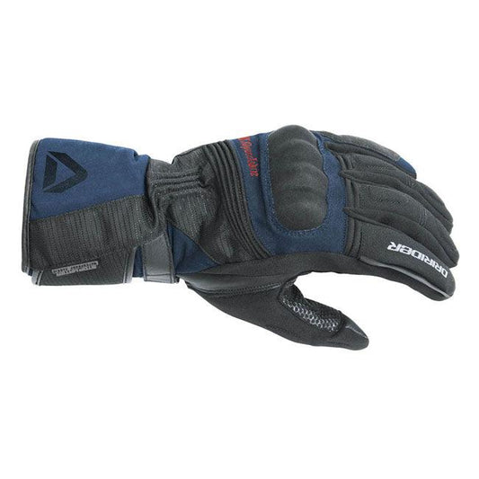 DRIRIDER ADVENTURE 2 GLOVES - BLACK/NAVY MCLEOD ACCESSORIES (P) sold by Cully's Yamaha