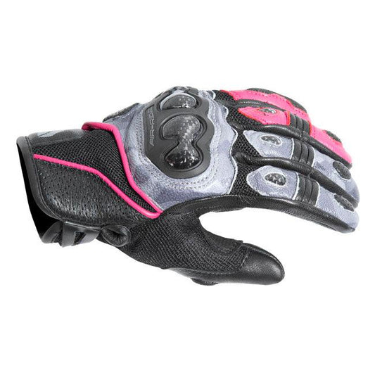 DRIRIDER AIR-RIDE 2 SHORT LADIES GLOVES - CAMO/PINK MCLEOD ACCESSORIES (P) sold by Cully's Yamaha