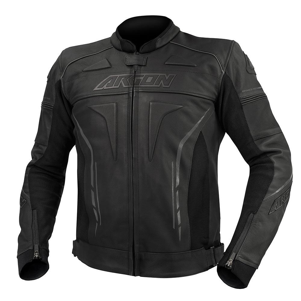 ARGON SCORCHER JACKET - BLACK/GREY MCLEOD ACCESSORIES (P) sold by Cully's Yamaha