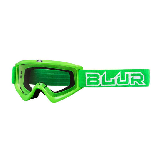 BLUR B-ZERO 2020 GOGGLE - NEON GREEN CASSONS PTY LTD sold by Cully's Yamaha