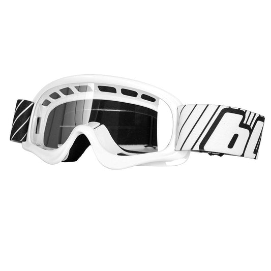 BLUR B-ZERO 2020 YOUTH GOGGLE - WHITE CASSONS PTY LTD sold by Cully's Yamaha