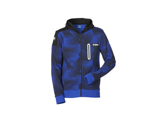 2020 Yamaha Racing Mens Camo Zip Hoodie