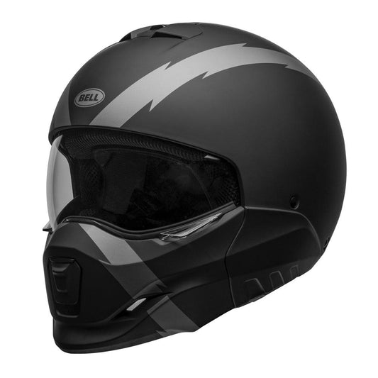 BELL BROOZER ARC HELMET - MATT BLACK/GREY CASSONS PTY LTD sold by Cully's Yamaha