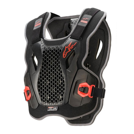 ALPINESTARS BIONIC ACTION CHEST PROTECTOR - BLACK/RED MONZA IMPORTS sold by Cully's Yamaha