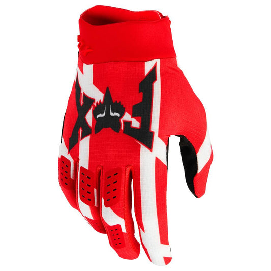 FOX FLEXAIR CELZ LIMITED EDITION GLOVE - FLUORESCENT RED FOX RACING AUSTRALIA sold by Cully's Yamaha