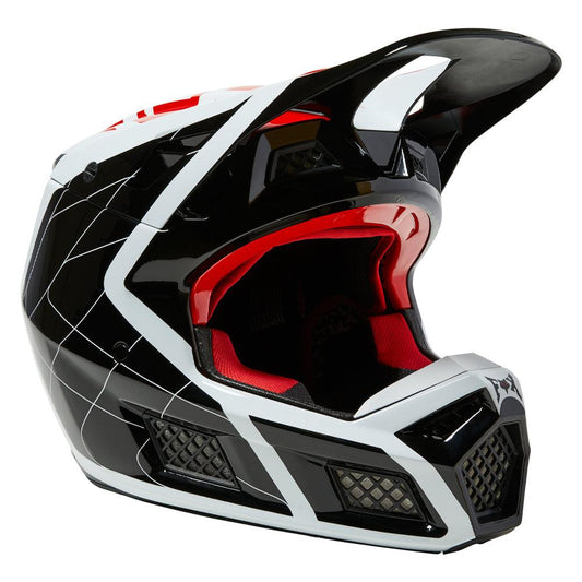 FOX V3 RS CELZ LIMITED EDITION HELMET - RED/BLACK/WHITE FOX RACING AUSTRALIA sold by Cully's Yamaha