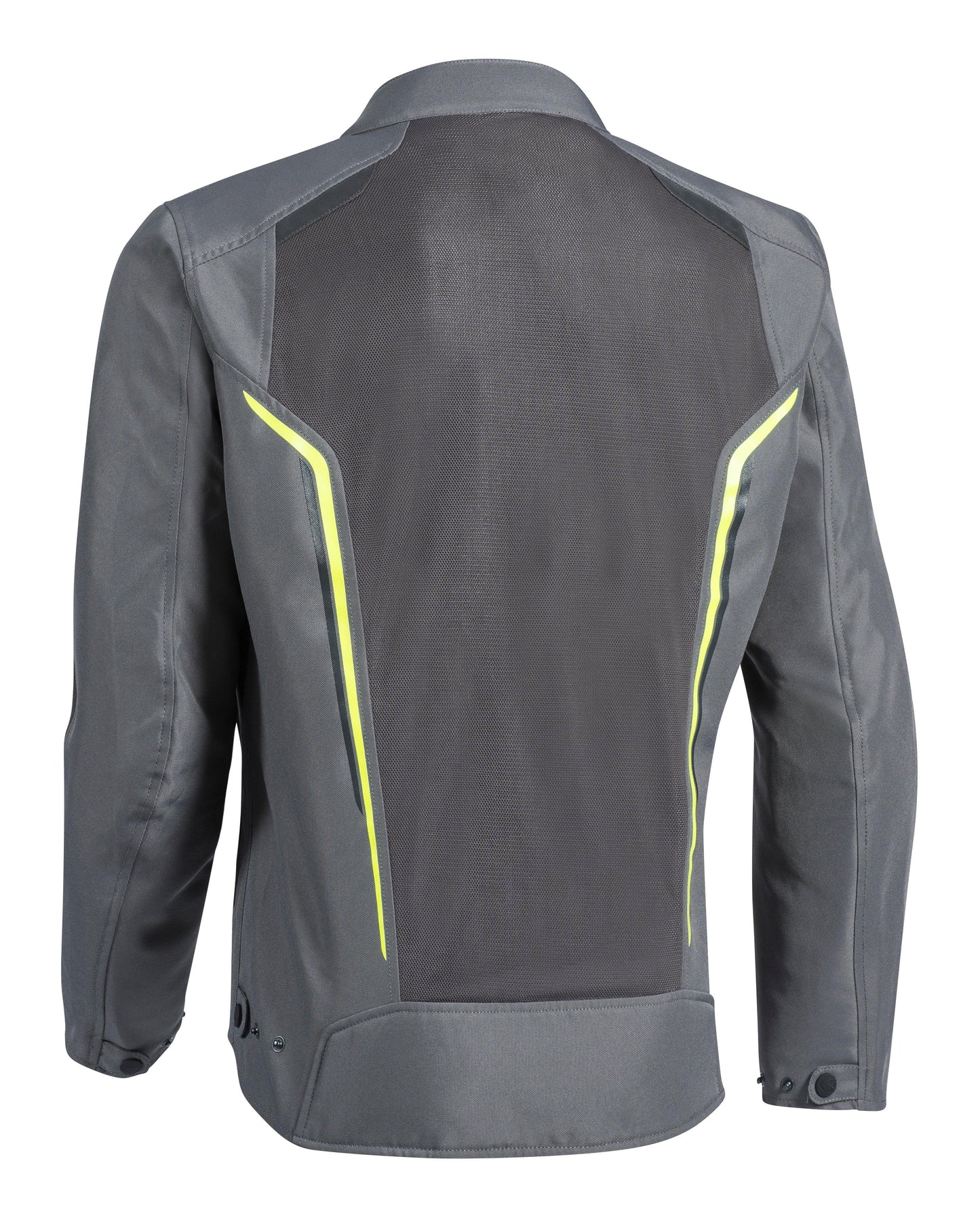 IXON COOL AIR JACKET - GREY/BRIGHT YELLOW CASSONS PTY LTD sold by Cully's Yamaha