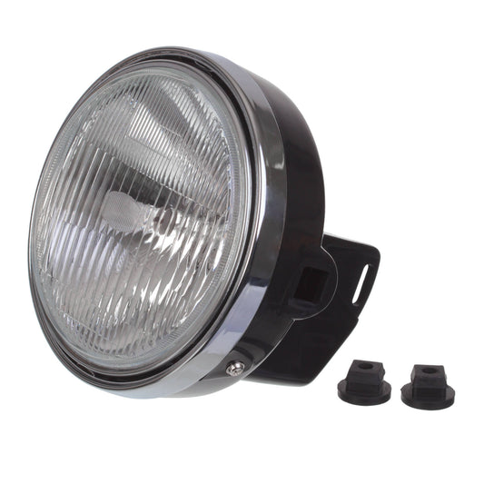 HEADLIGHT 7\" ROUND - 4LO COMPLETE