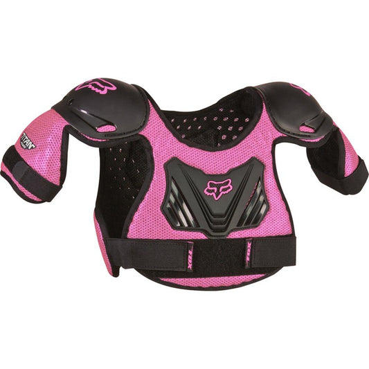 FOX PEEWEE TITAN ROOST DEFLECTOR - BLACK/PINK FOX RACING AUSTRALIA sold by Cully's Yamaha