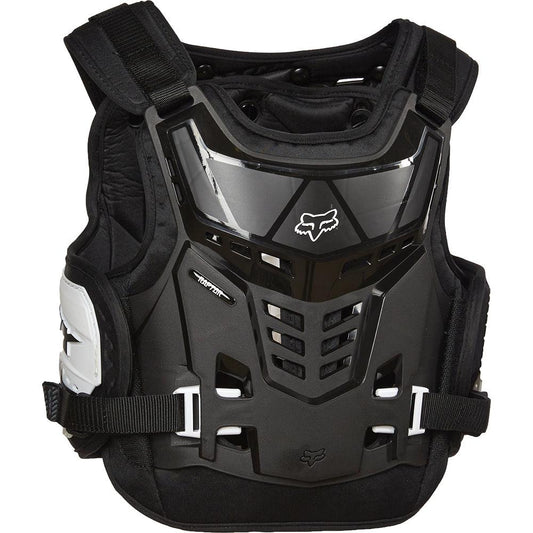 FOX 2022 RAPTOR PROFRAME LC CE YOUTH BODY ARMOUR - BLACK/WHITE FOX RACING AUSTRALIA sold by Cully's Yamaha