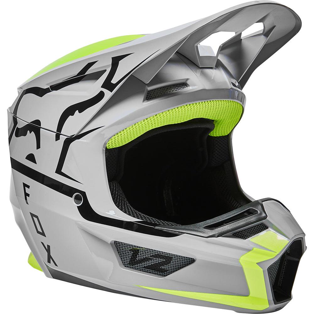 FOX V2 MERZ 2022 HELMET - STEEL GREY FOX RACING AUSTRALIA sold by Cully's Yamaha