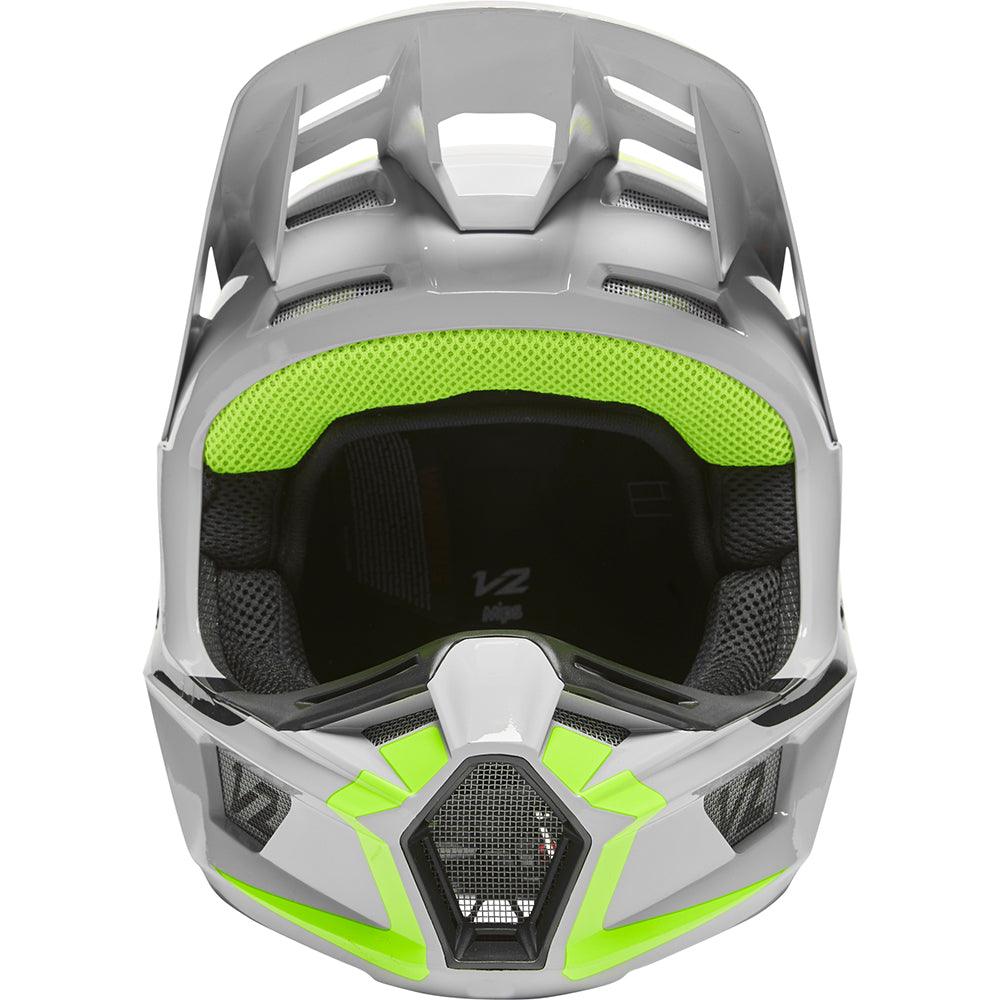 FOX V2 MERZ 2022 HELMET - STEEL GREY FOX RACING AUSTRALIA sold by Cully's Yamaha