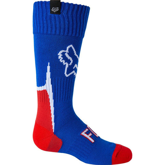 FOX CNTRO YOUTH SOCKS 2022 - BLUE FOX RACING AUSTRALIA sold by Cully's Yamaha