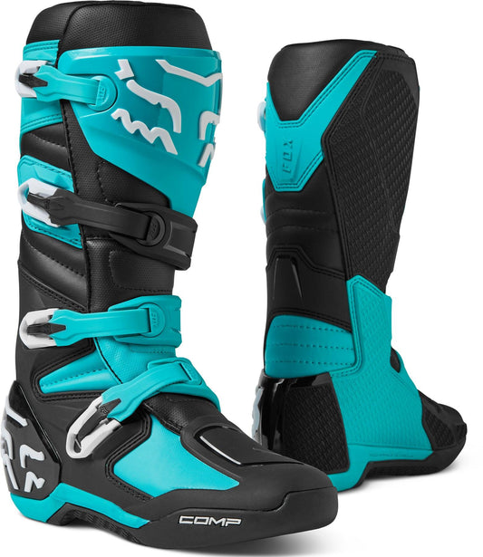 FOX 2023 COMP BOOTS - TEAL FOX RACING AUSTRALIA sold by Cully's Yamaha