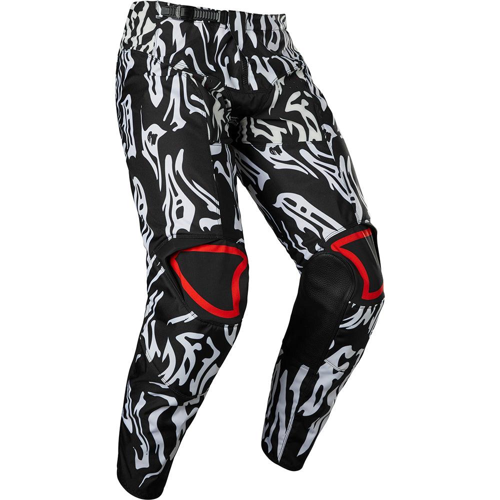FOX 180 PERIL YOUTH PANTS 2022 - BLACK/RED FOX RACING AUSTRALIA sold by Cully's Yamaha