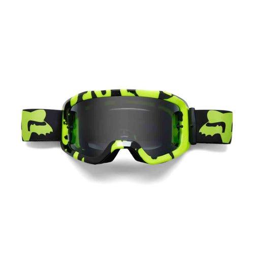 FOX 2023 MAIN MORPHIC SMOKE LENS GOGGLES - BLACK/YELLOW FOX RACING AUSTRALIA sold by Cully's Yamaha